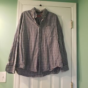 Mens izod button down shirt size x large